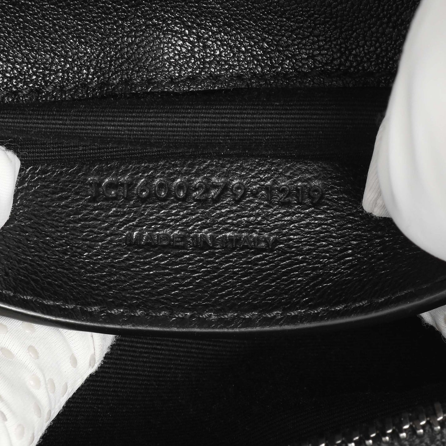 Exclusive Saint Laurent Black Matelasse Chevron Sheepskin Medium College Bag — Lifestyle View