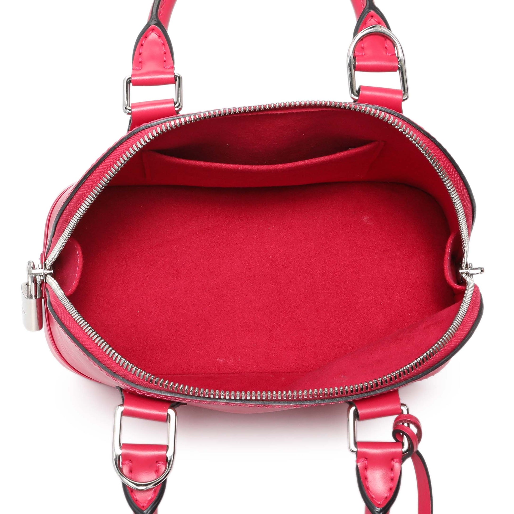 Exclusive Louis Vuitton Rose Pondicherry Epi Jacquard Alma BB — Alternate View 8