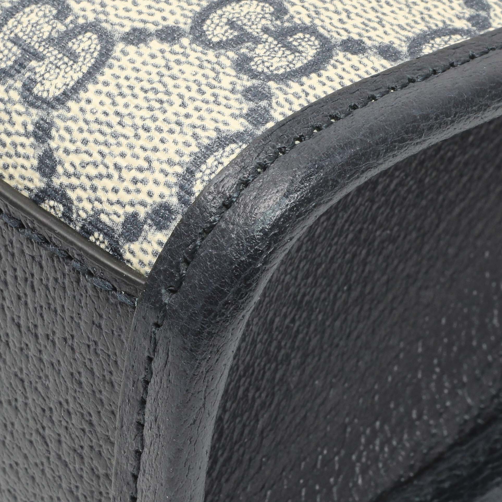 Exclusive Gucci GG Supreme Monogram Textured Dollar Calfskin Mini Retro Interlocking G Tote — Alternate View 7