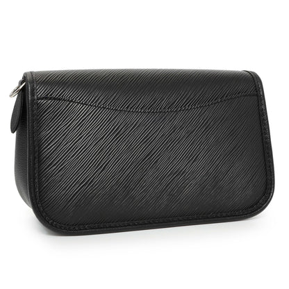 Exclusive Louis Vuitton Black Epi Buci Crossbody — Side View