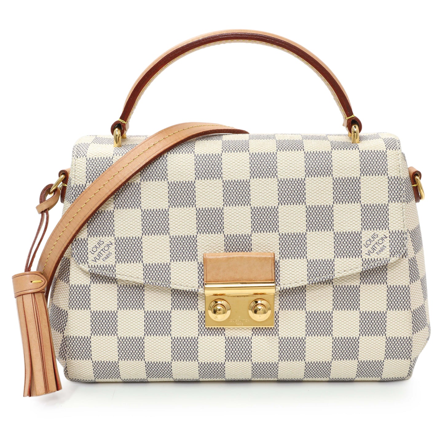 Exclusive Louis Vuitton Damier Azur Croisette — Front View