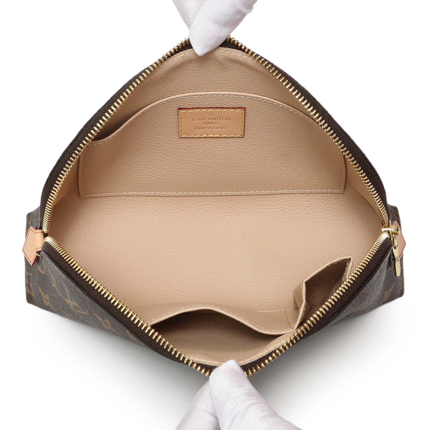 Exclusive Louis Vuitton Monogram Cosmetic Pouch GM — Top View