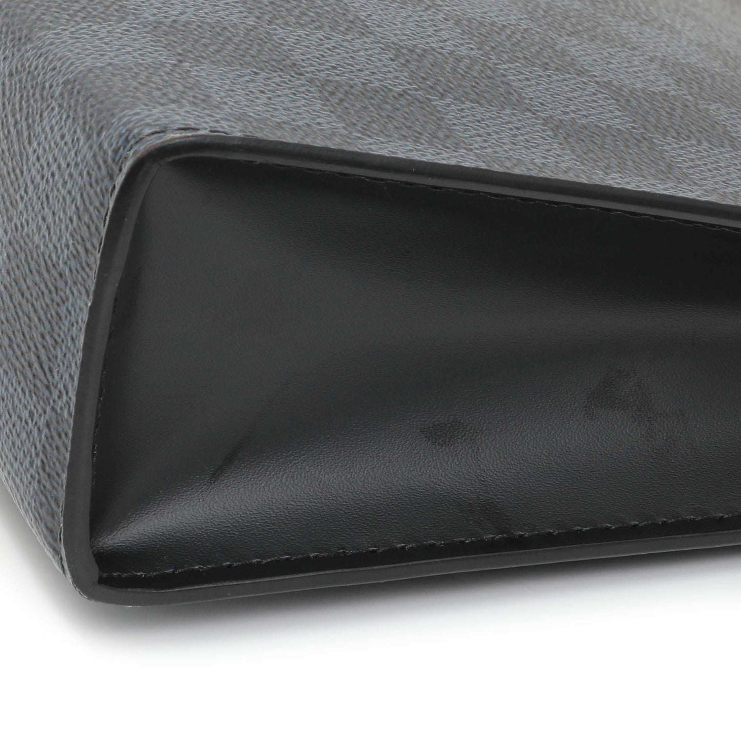 Exclusive Louis Vuitton Damier Cobalt Race Pochette Voyage MM — Lifestyle View