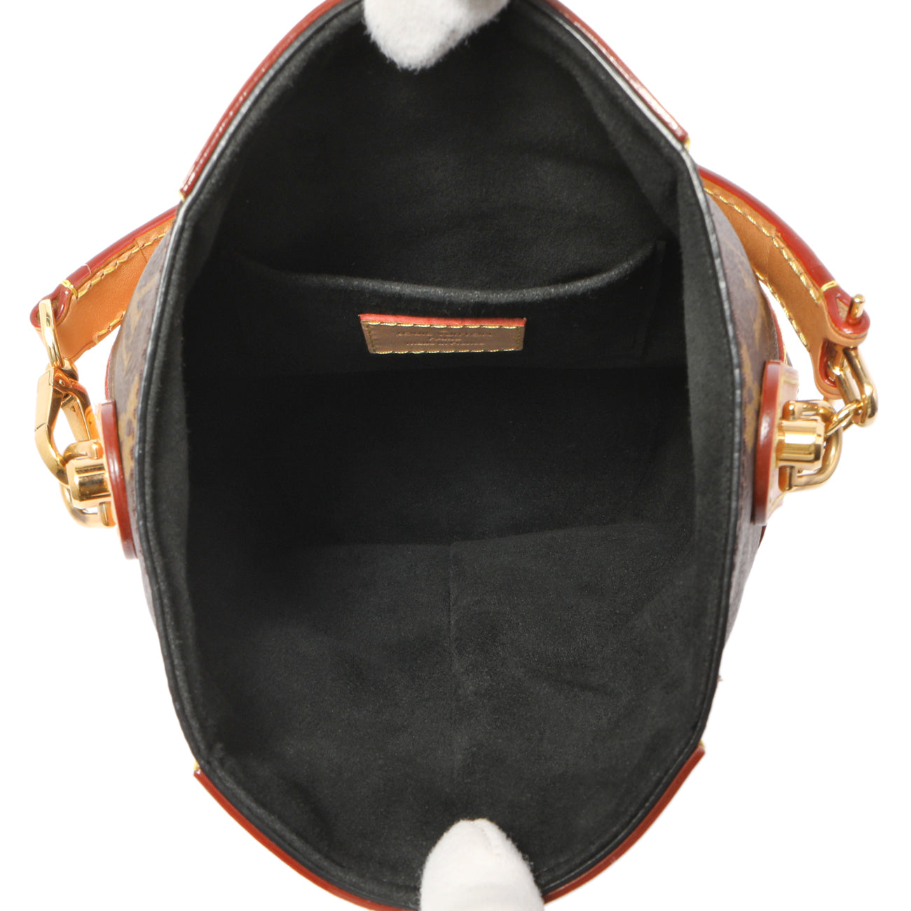 Exclusive Louis Vuitton Monogram Duffle Bag — Top View