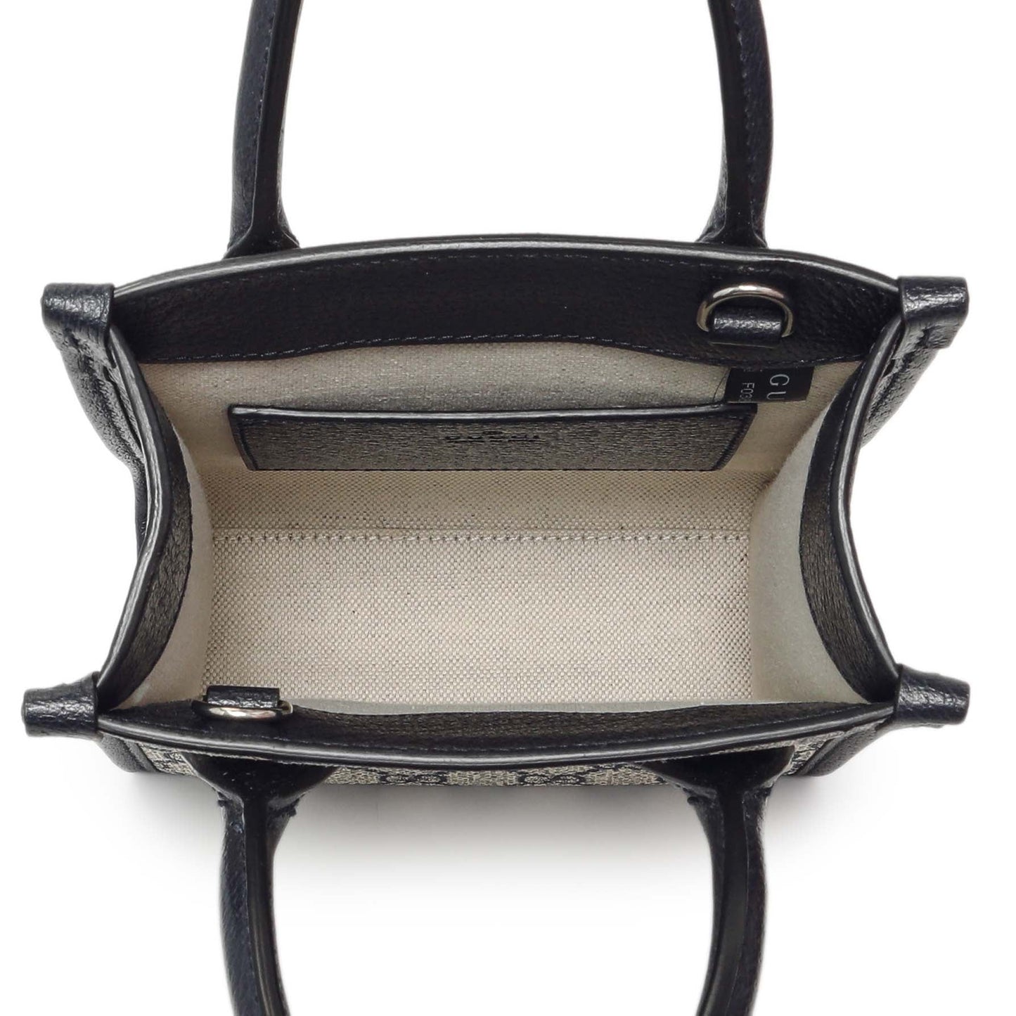 Exclusive Gucci GG Supreme Monogram Textured Dollar Calfskin Mini Retro Interlocking G Tote — Alternate View 8