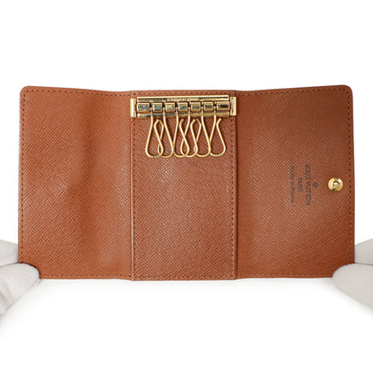 Exclusive Louis Vuitton Monogram 6 Key Holder — Detail View