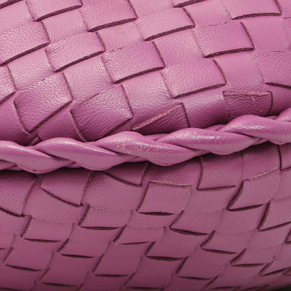 Exclusive Bottega Veneta Purple Nappa Intrecciato Medium Veneta Hobo — Top View