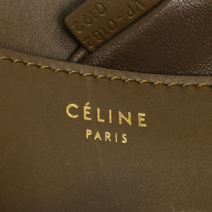 Exclusive Celine Tricolor Smooth Calfskin Mini Luggage Tote — Alternate View 10