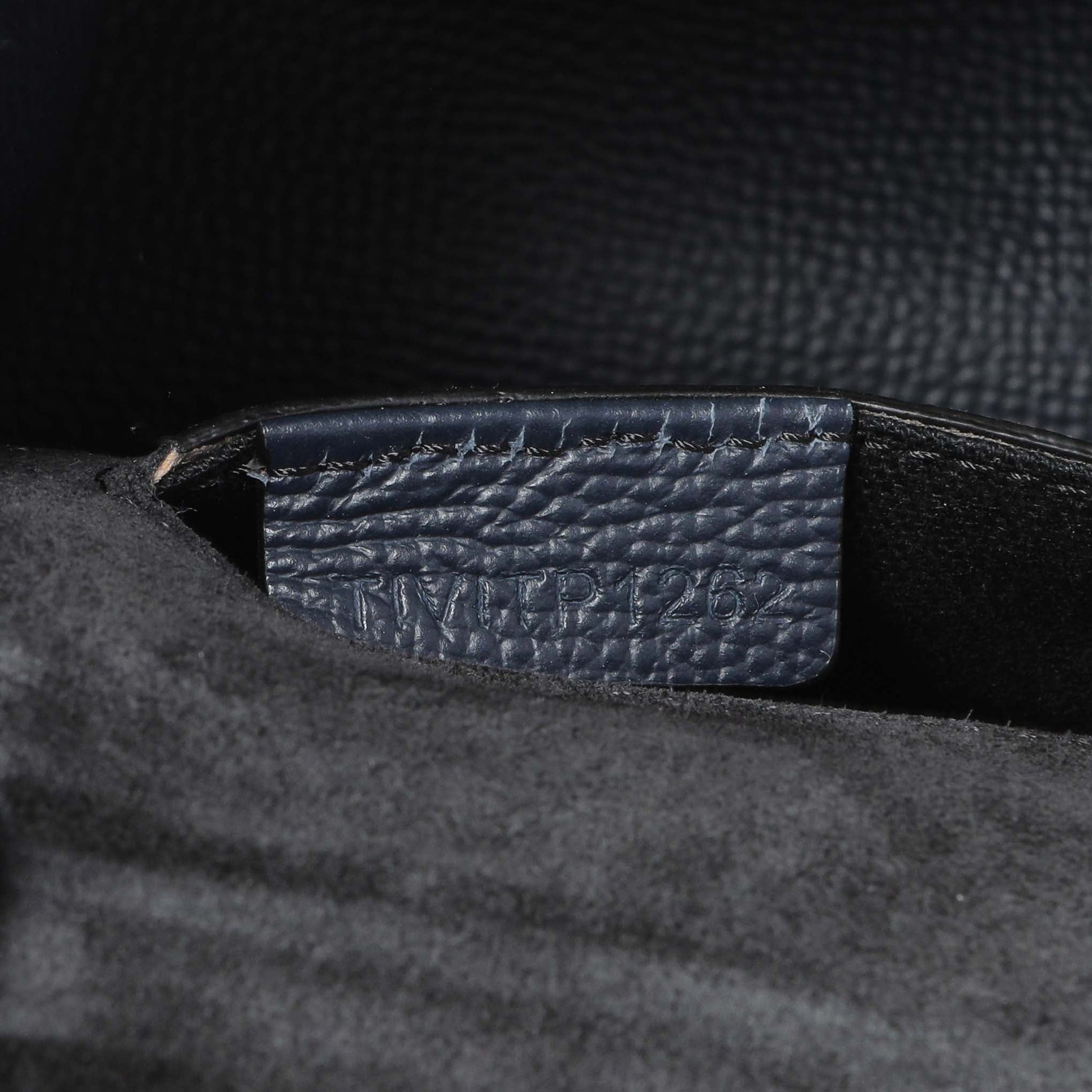 Exclusive Burberry Blue Derby Calfskin House Check Small Macken Crossbody Bag — Lifestyle View