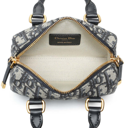 Exclusive Christian Dior Oblique Nano Groove 17 Bag — Top View