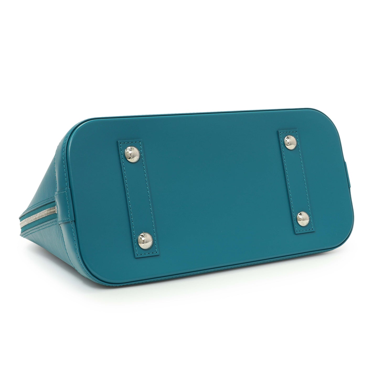 Exclusive Louis Vuitton Teal Epi Alma PM — Back View