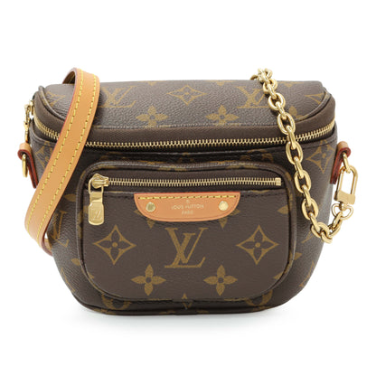 Exclusive Louis Vuitton Monogram Mini Bumbag — Front View
