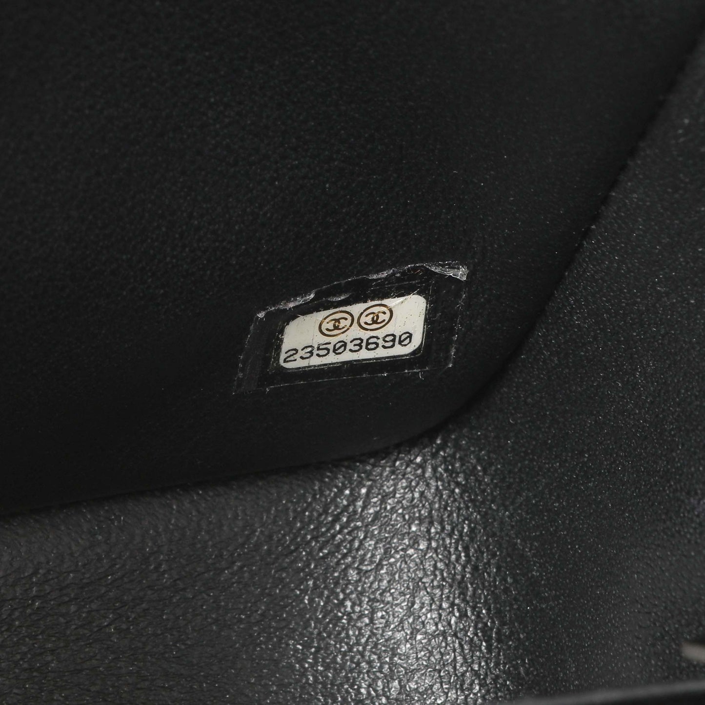 Exclusive Chanel Black Quilted Lambskin Mini Square Flap — Alternate View 12