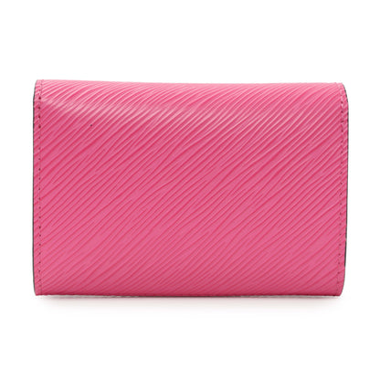 Exclusive Louis Vuitton Pink Epi Twisty Companion Pouch — Side View