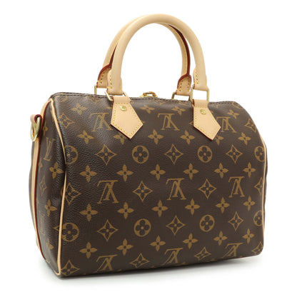 Exclusive Louis Vuitton Monogram Speedy Bandouliere 25 — Side View