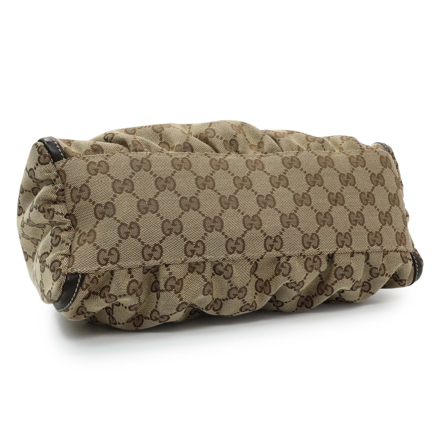 Exclusive Gucci Monogram Abbey D Ring Hobo — Back View