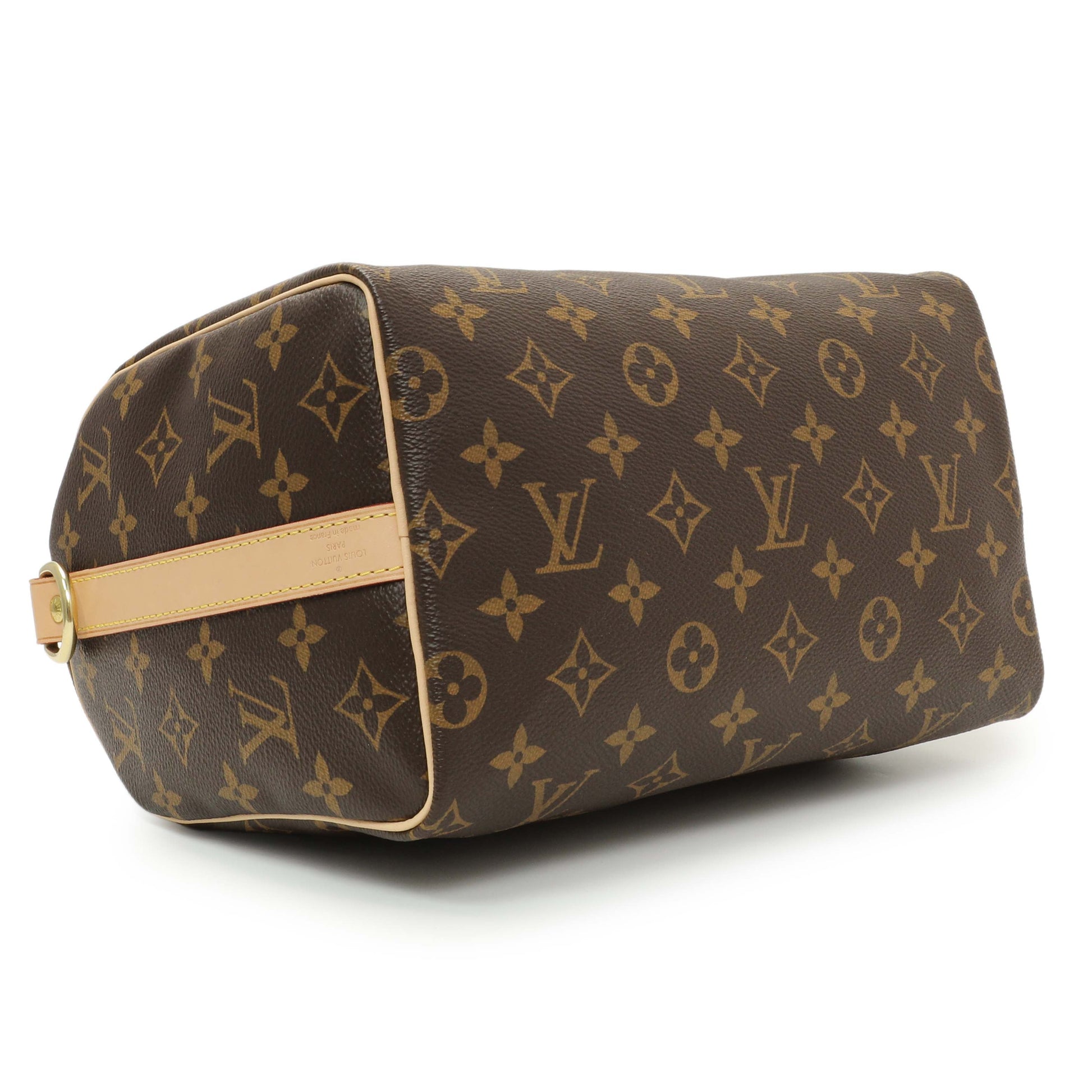Exclusive Louis Vuitton Monogram Speedy Bandouliere 25 — Back View