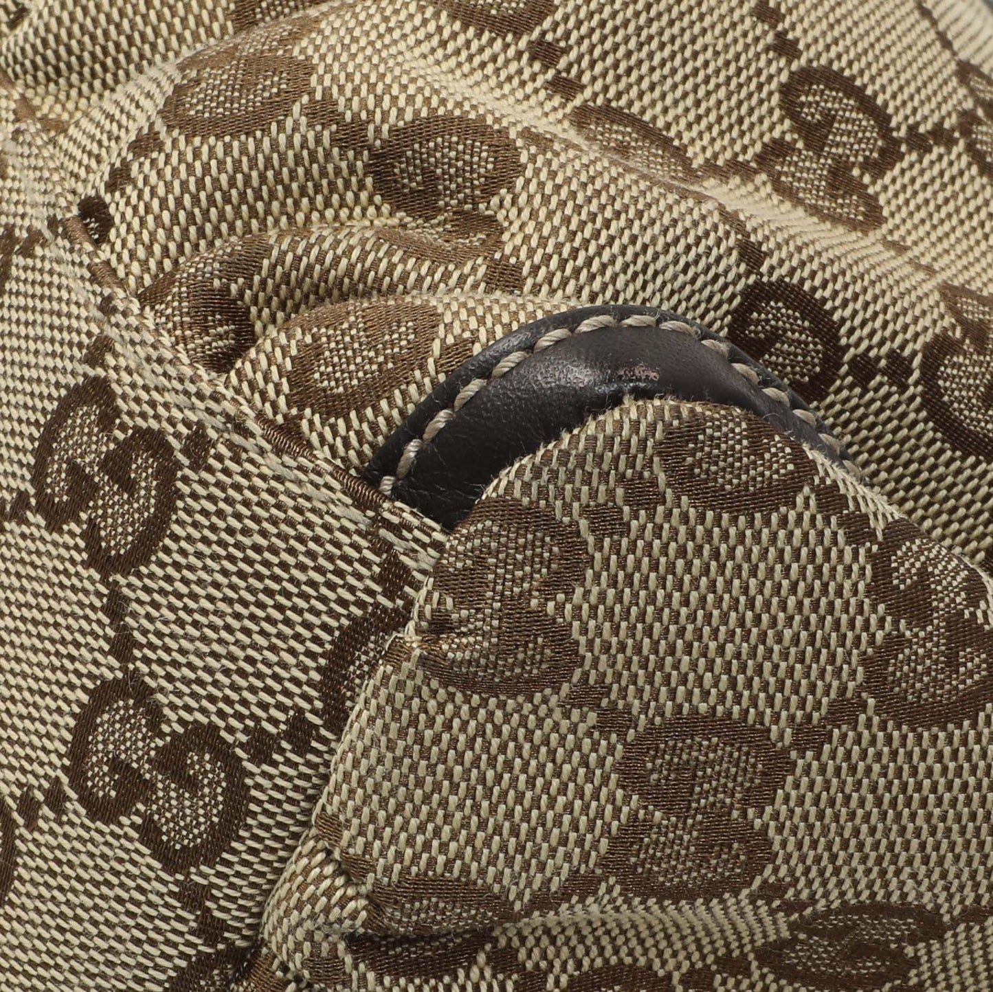 Exclusive Gucci Monogram Abbey D Ring Hobo — Detail View