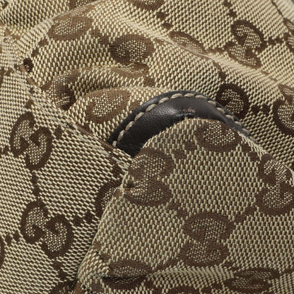 Exclusive Gucci Monogram Abbey D Ring Hobo — Detail View