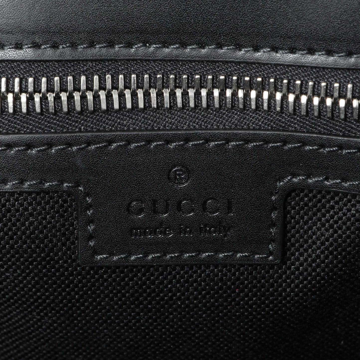Exclusive Gucci Black GG Supreme Monogram Medium Crossbody Messenger — Alternate View 9