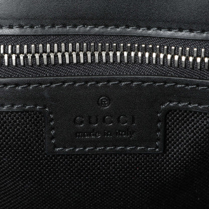Exclusive Gucci Black GG Supreme Monogram Medium Crossbody Messenger — Alternate View 9
