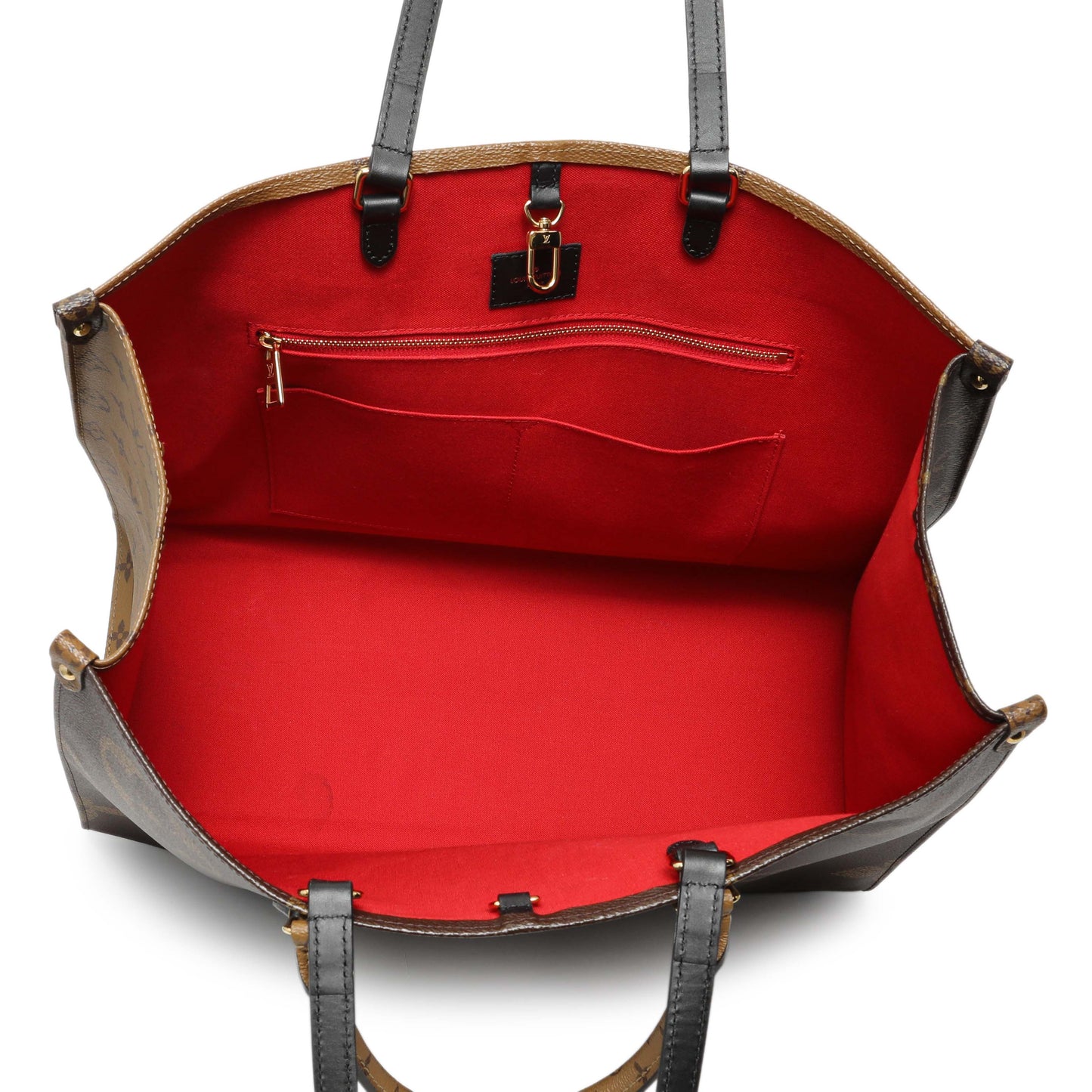 Exclusive Louis Vuitton Reverse Monogram Giant Onthego GM — Top View