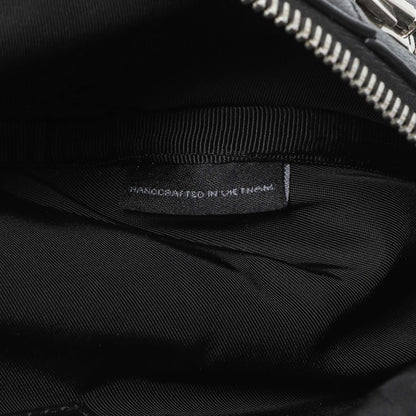 Exclusive Alexander Wang Black Lambskin Attica Belt Bag — Lifestyle View