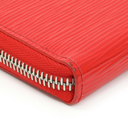 Exclusive Louis Vuitton Red Epi Clemence Wallet — Alternate View 8