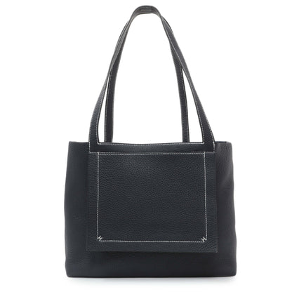 Exclusive Hermes Navy Clemence Cabasellier 31 — Front View