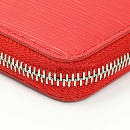 Exclusive Louis Vuitton Red Epi Clemence Wallet — Alternate View 11