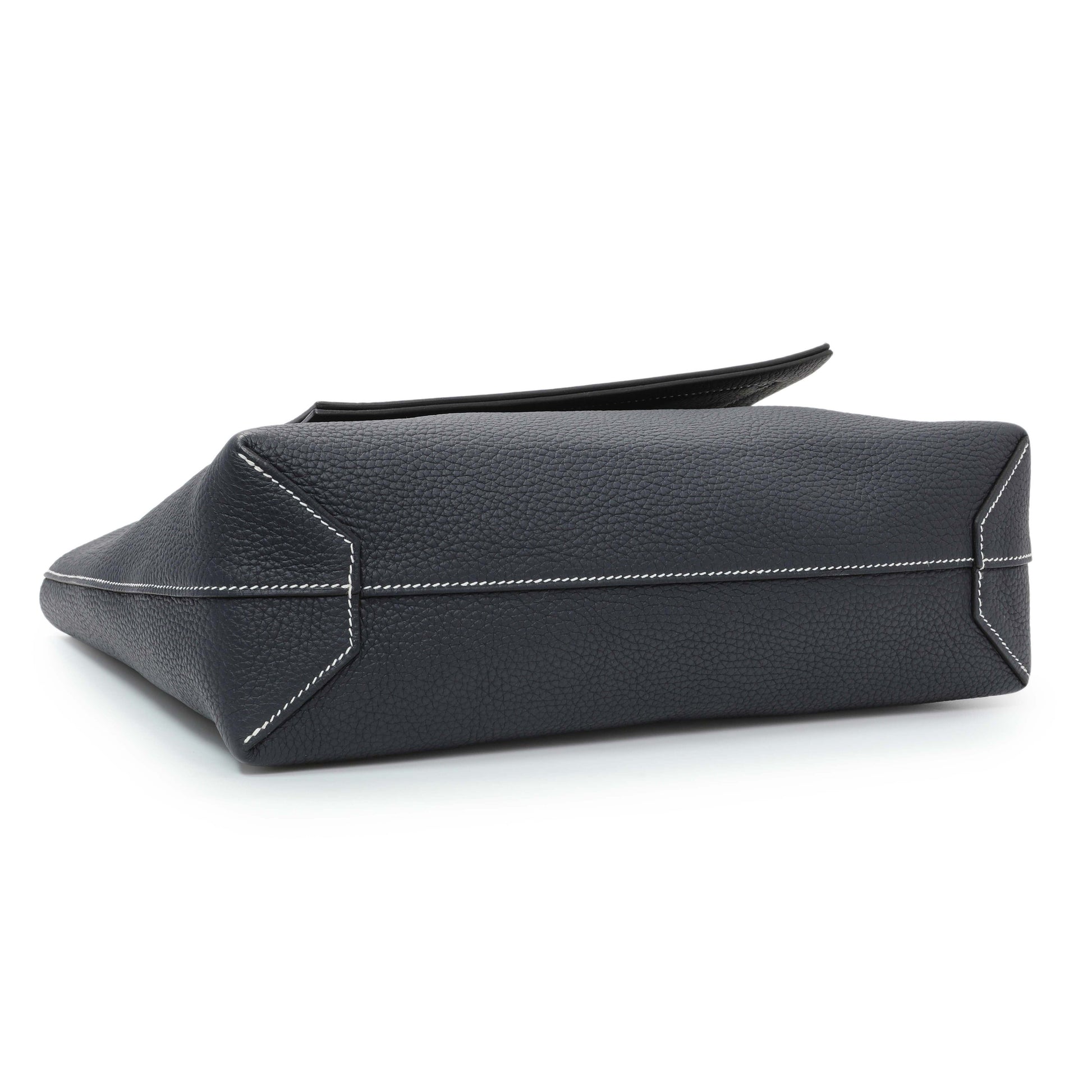 Exclusive Hermes Navy Clemence Cabasellier 31 — Back View