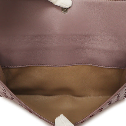 Exclusive Bottega Veneta Tricolor Nappa Intrecciato Continental Wallet — Detail View