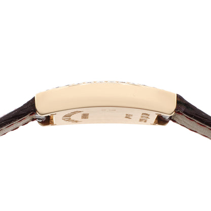 Exclusive Franck Muller 18K Rose Gold Diamond Cintree Curvex 2251 QZ DP — Back View