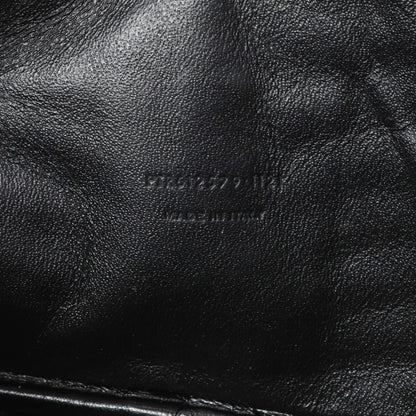 Exclusive Saint Laurent Black Grain De Poudre Matelasse Monogram Mini Lou Camera Bag — Alternate View 10