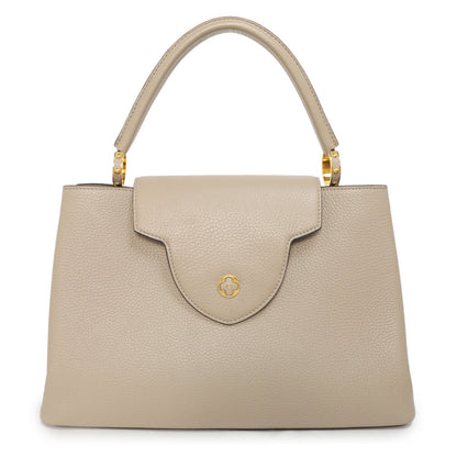 Exclusive Louis Vuitton Galet Taurillon Leather Capucines MM — Alternate View 12