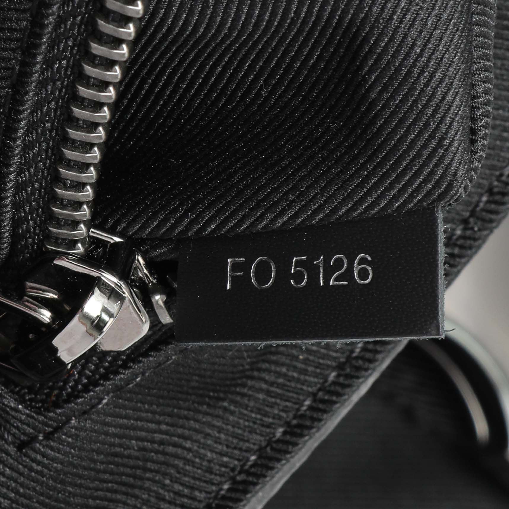 Exclusive Louis Vuitton Monogram Eclipse Messenger Voyager PM — Lifestyle View