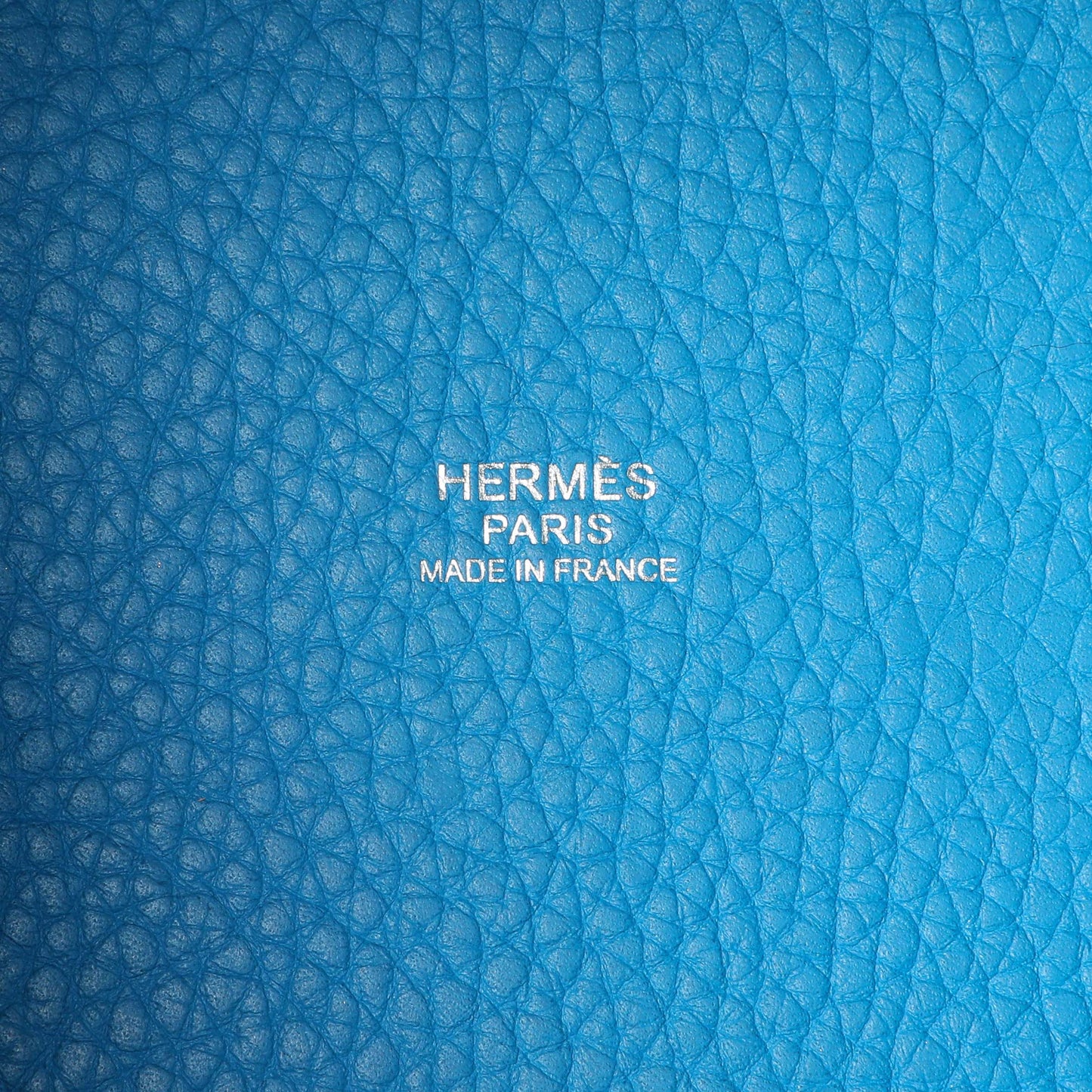Exclusive Hermes Bleu Zanzibar Clemence Picotin Lock 18 PM — Alternate View 9