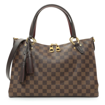 Exclusive Louis Vuitton Damier Ebene Lymington — Front View