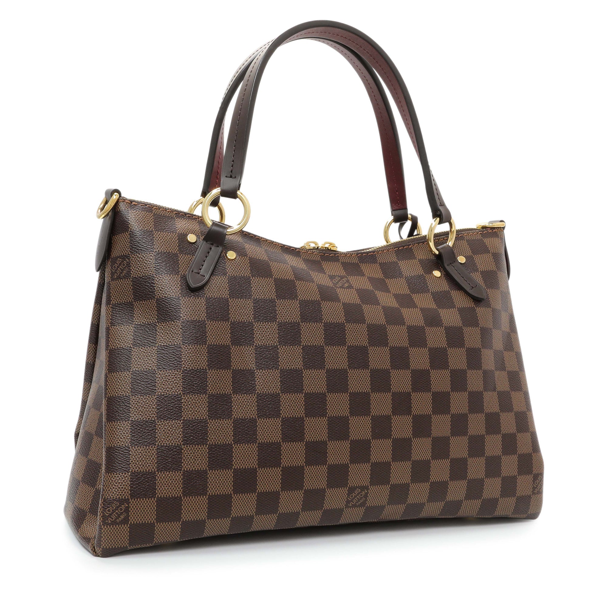 Exclusive Louis Vuitton Damier Ebene Lymington — Side View