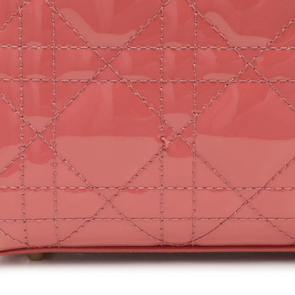 Exclusive Christian Dior Pink Patent Cannage Mini Lady Dior — Alternate View 8