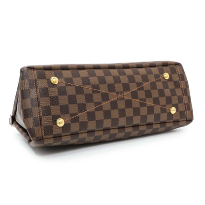Exclusive Louis Vuitton Damier Ebene Lymington — Back View