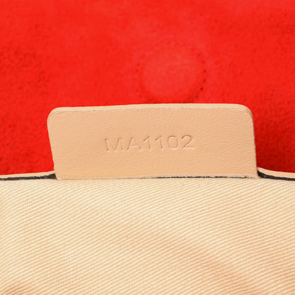 Exclusive Givenchy Red Crocodile Embossed Calfskin North South Nightingale — Lifestyle View