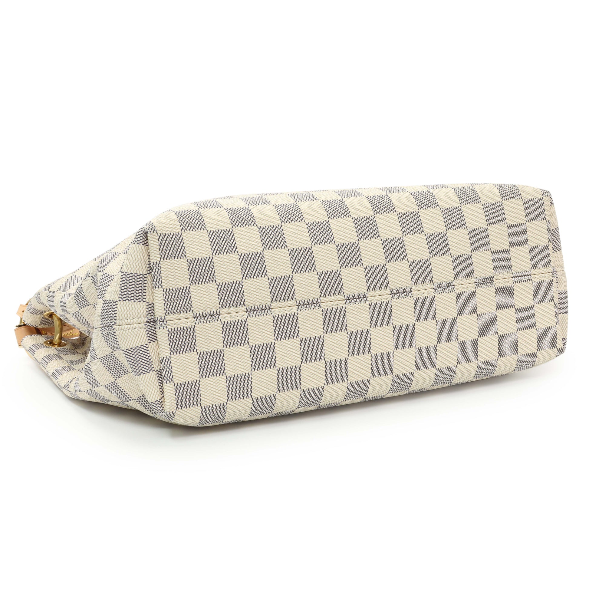 Exclusive Louis Vuitton Damier Azur Graceful PM — Back View