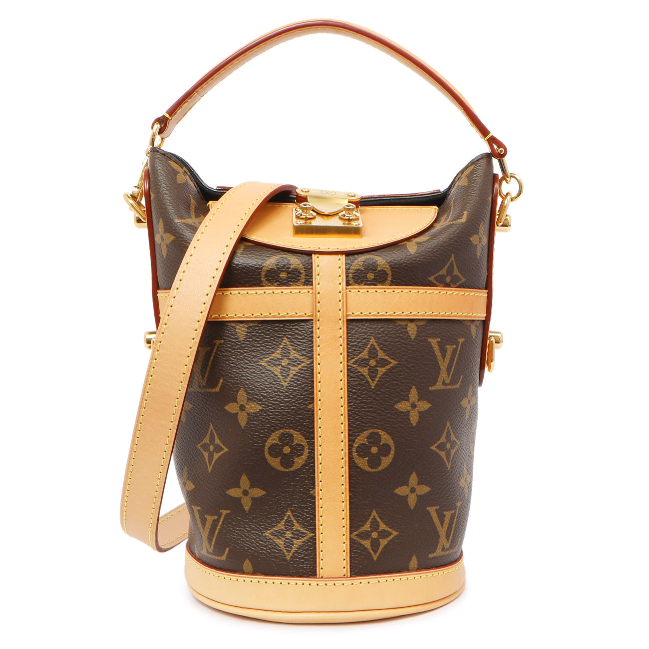 Exclusive Louis Vuitton Monogram Duffle Bag — Front View