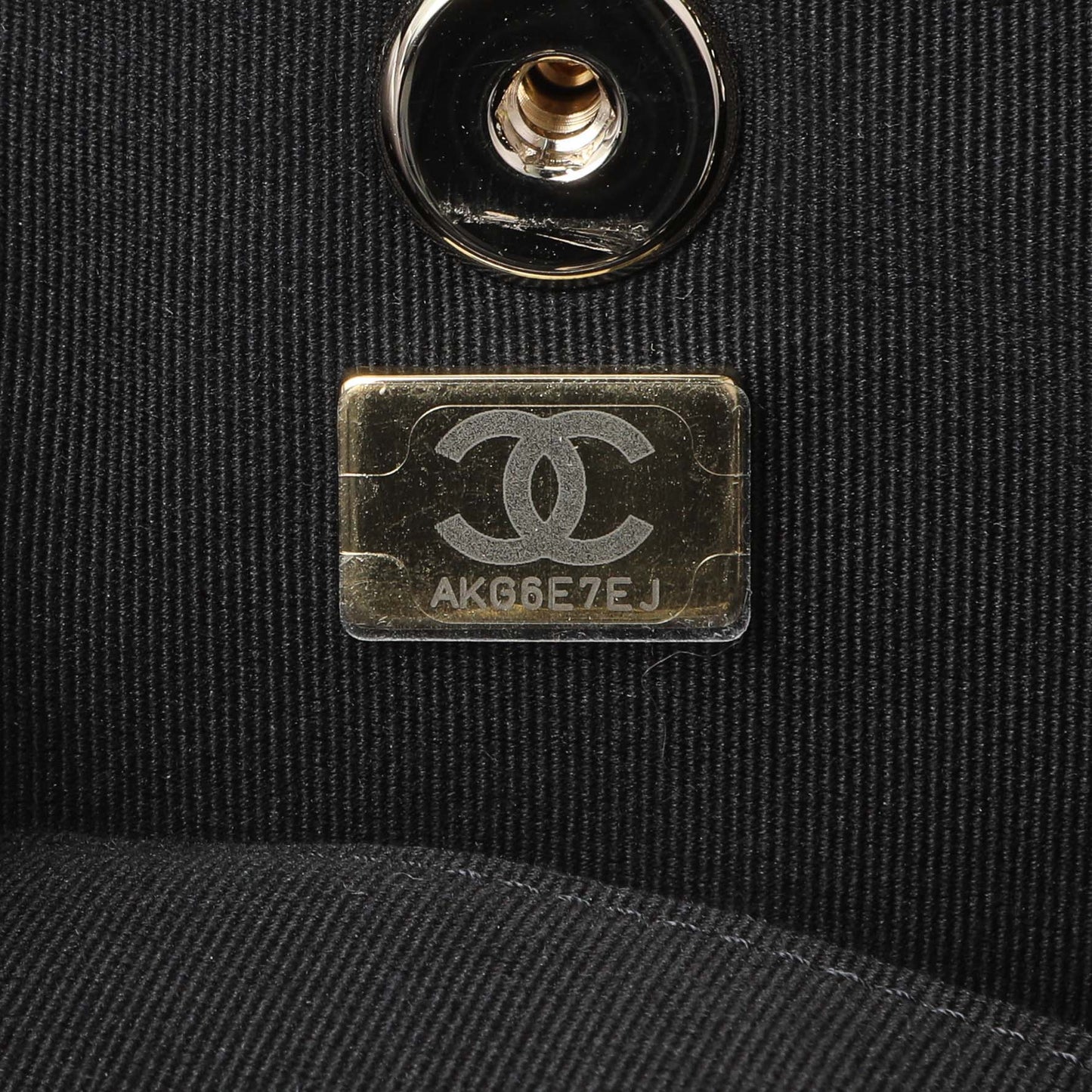 Exclusive Chanel Black Quilted Lambskin Small Duma Drawstring Backpack — Lifestyle View