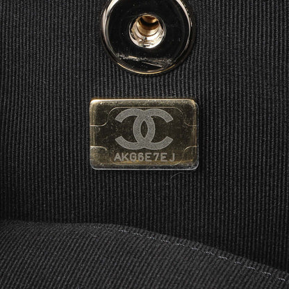 Exclusive Chanel Black Quilted Lambskin Small Duma Drawstring Backpack — Lifestyle View