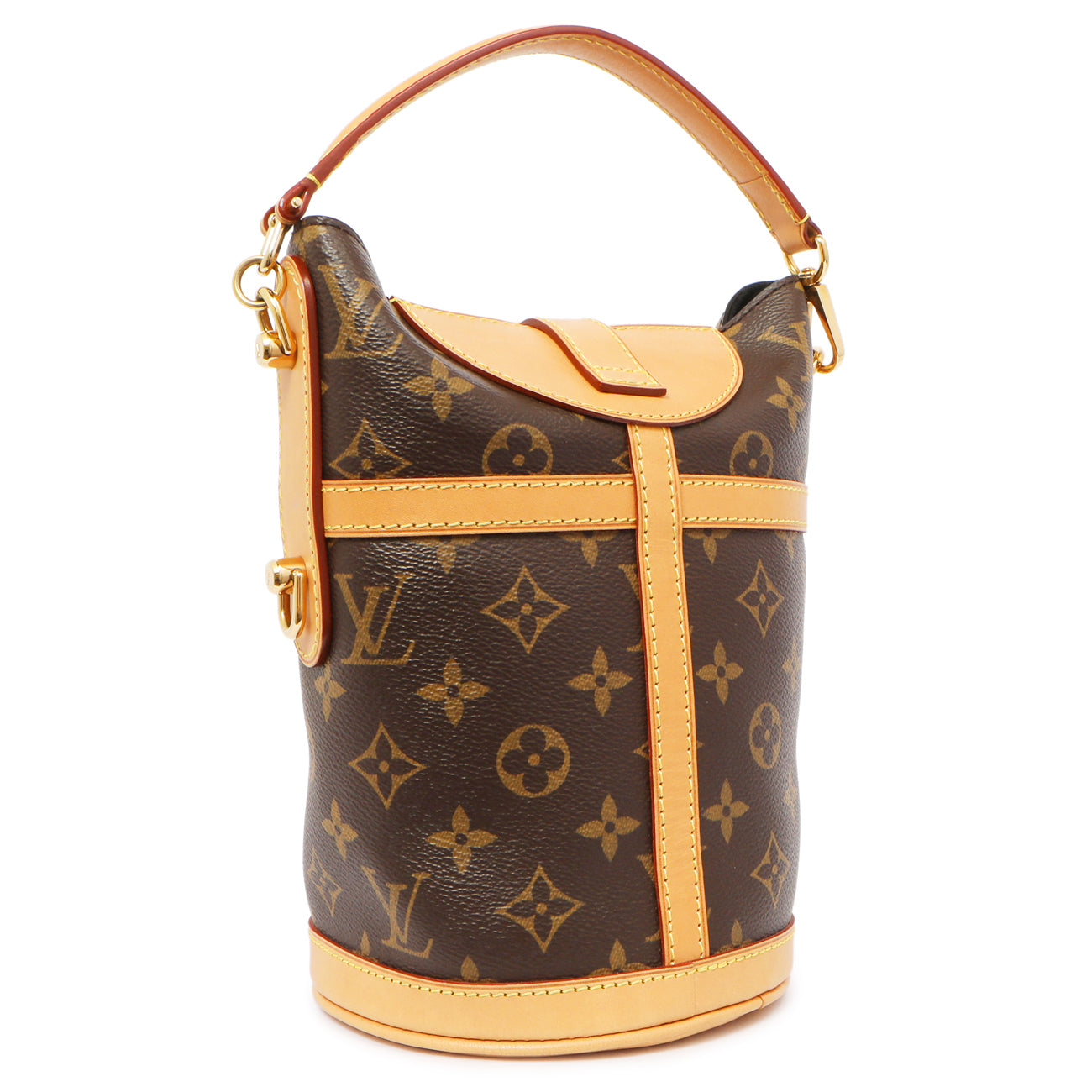 Exclusive Louis Vuitton Monogram Duffle Bag — Side View