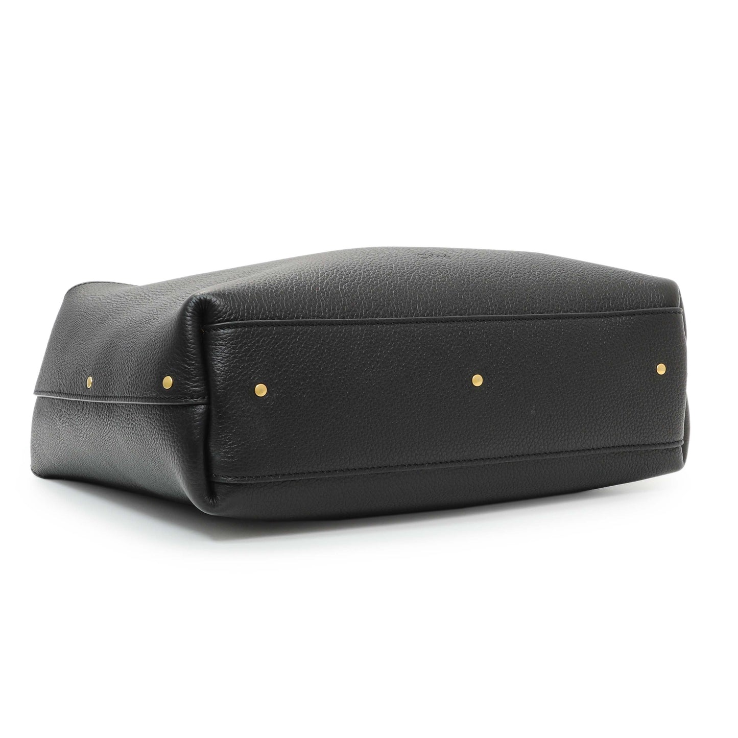 Exclusive Chloe Black Grained Calfskin Marcie Hobo — Back View