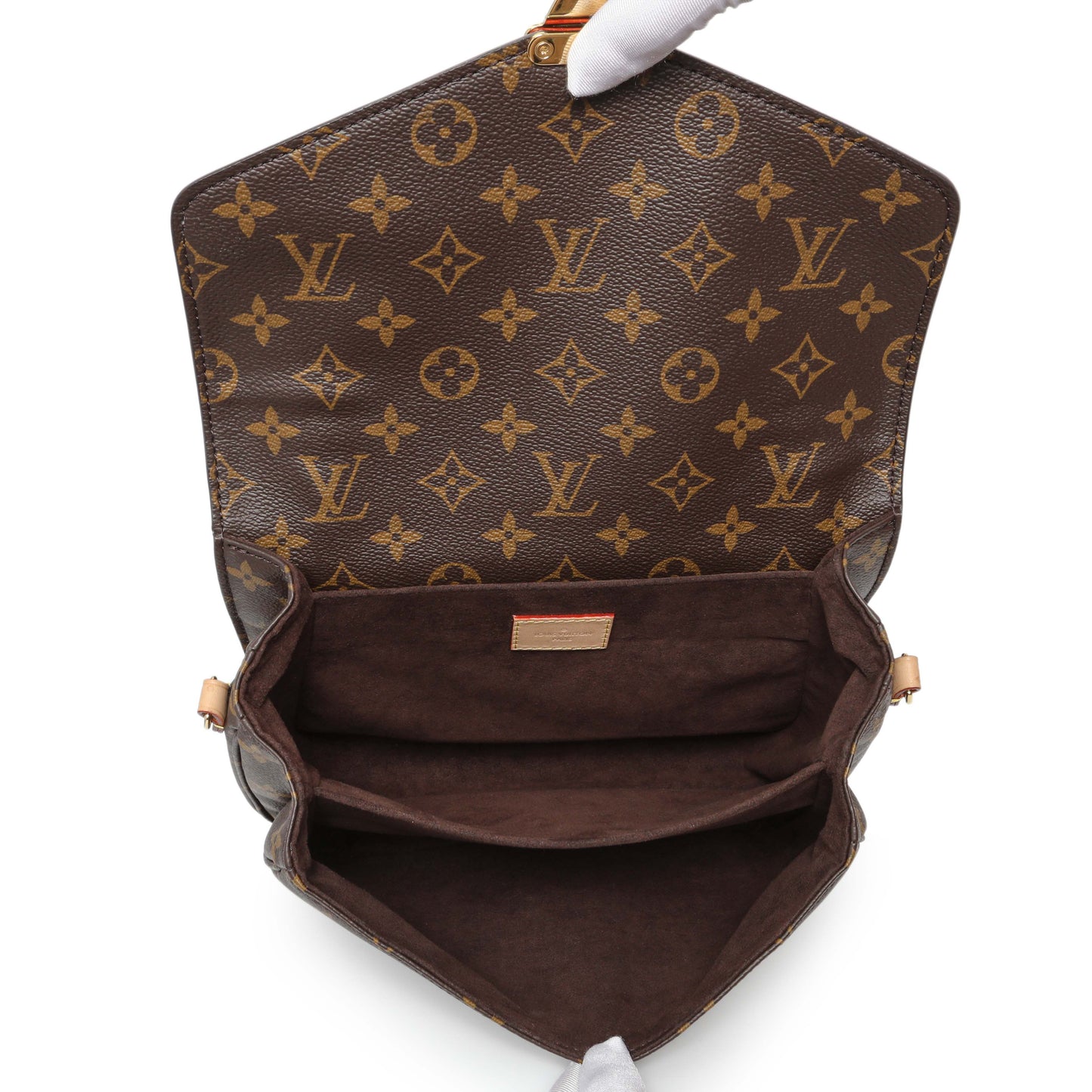 Exclusive Louis Vuitton Monogram Pochette Metis — Top View