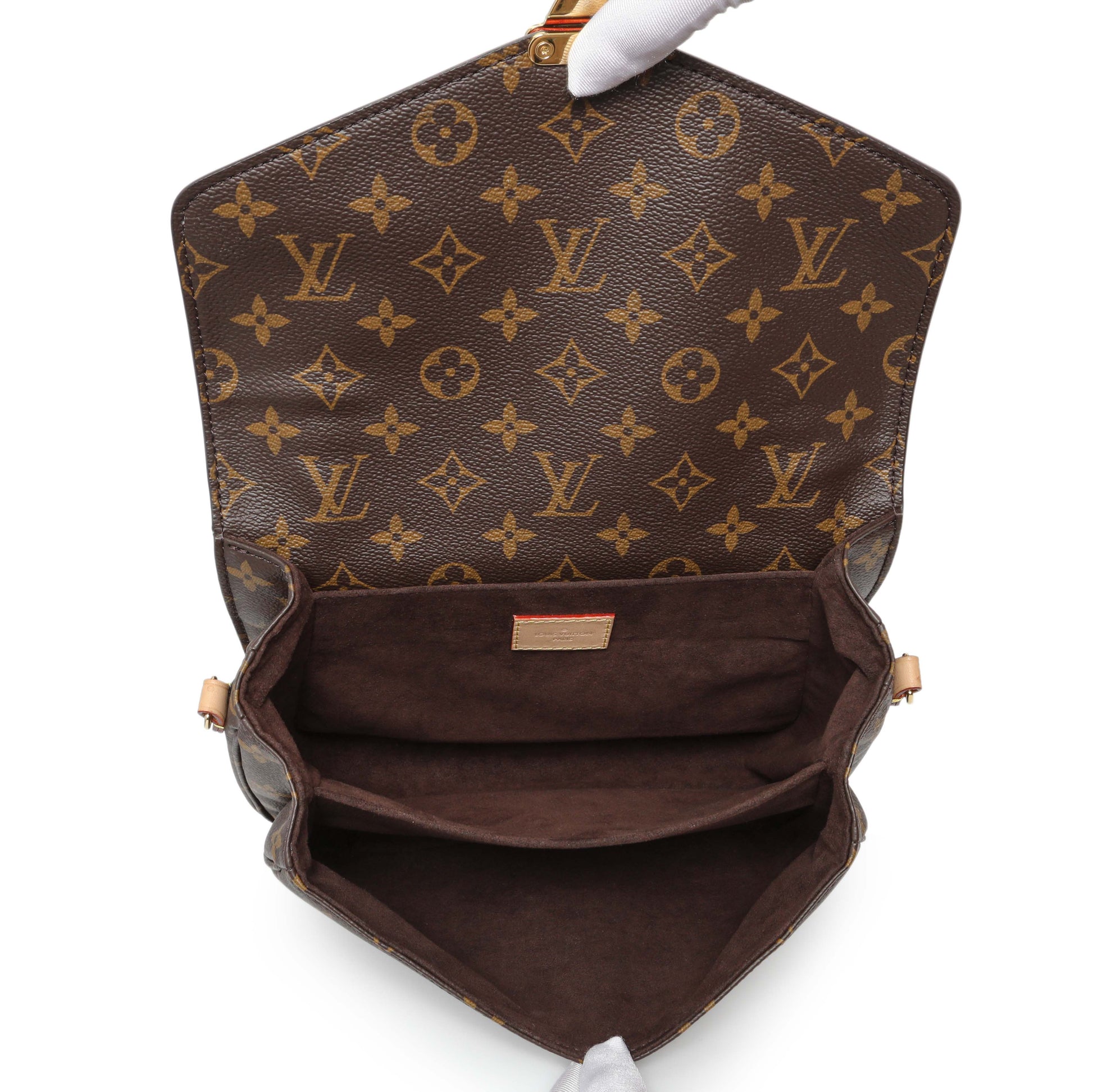 Exclusive Louis Vuitton Monogram Pochette Metis — Top View